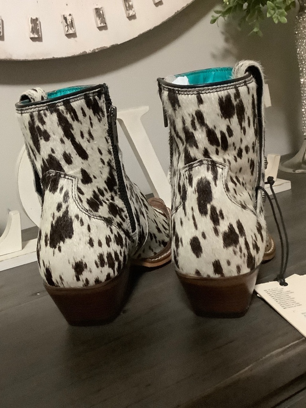 Western cowhide boot - Picture 9 of 9